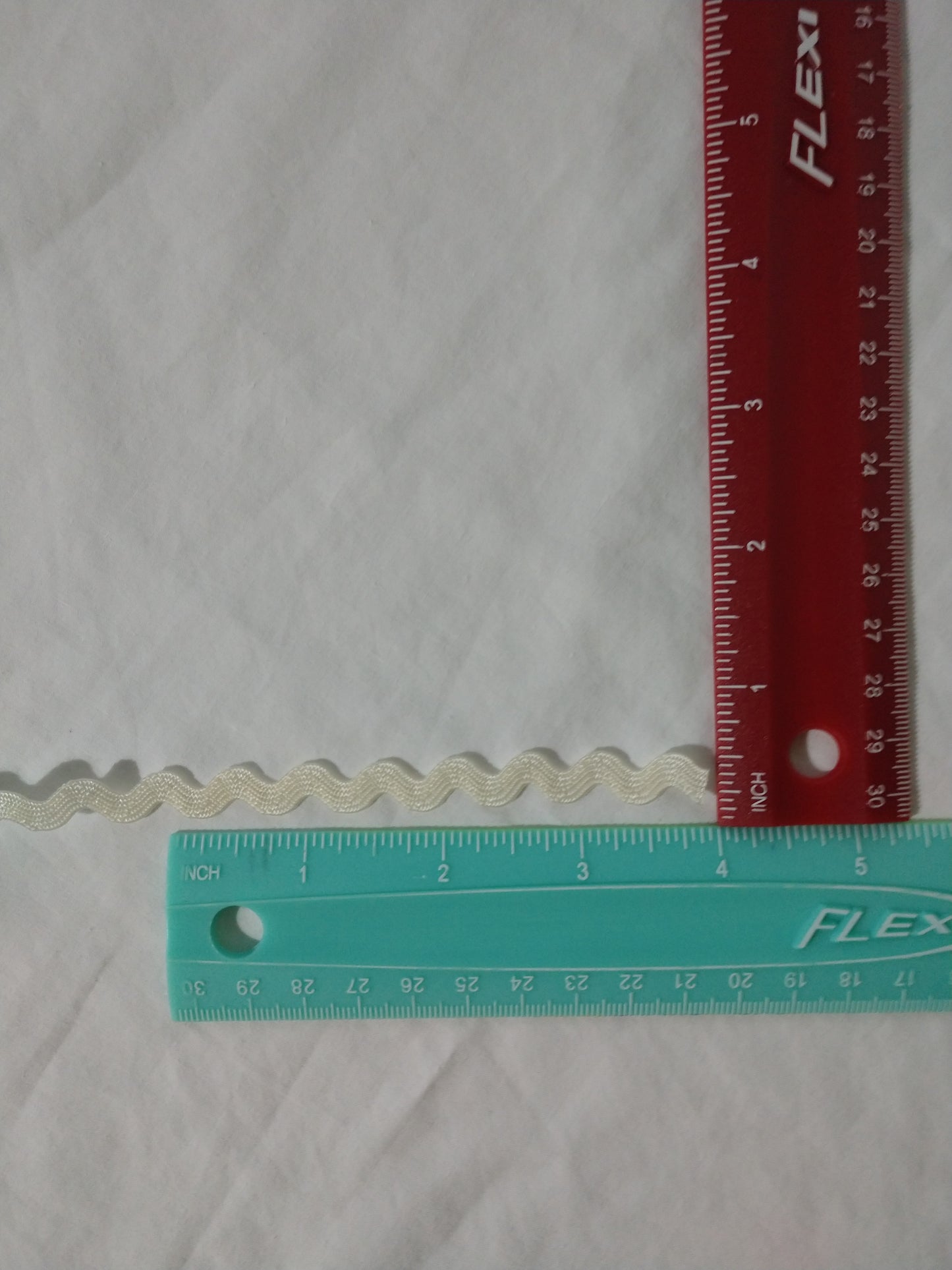 Natural Rick Rack 7mm