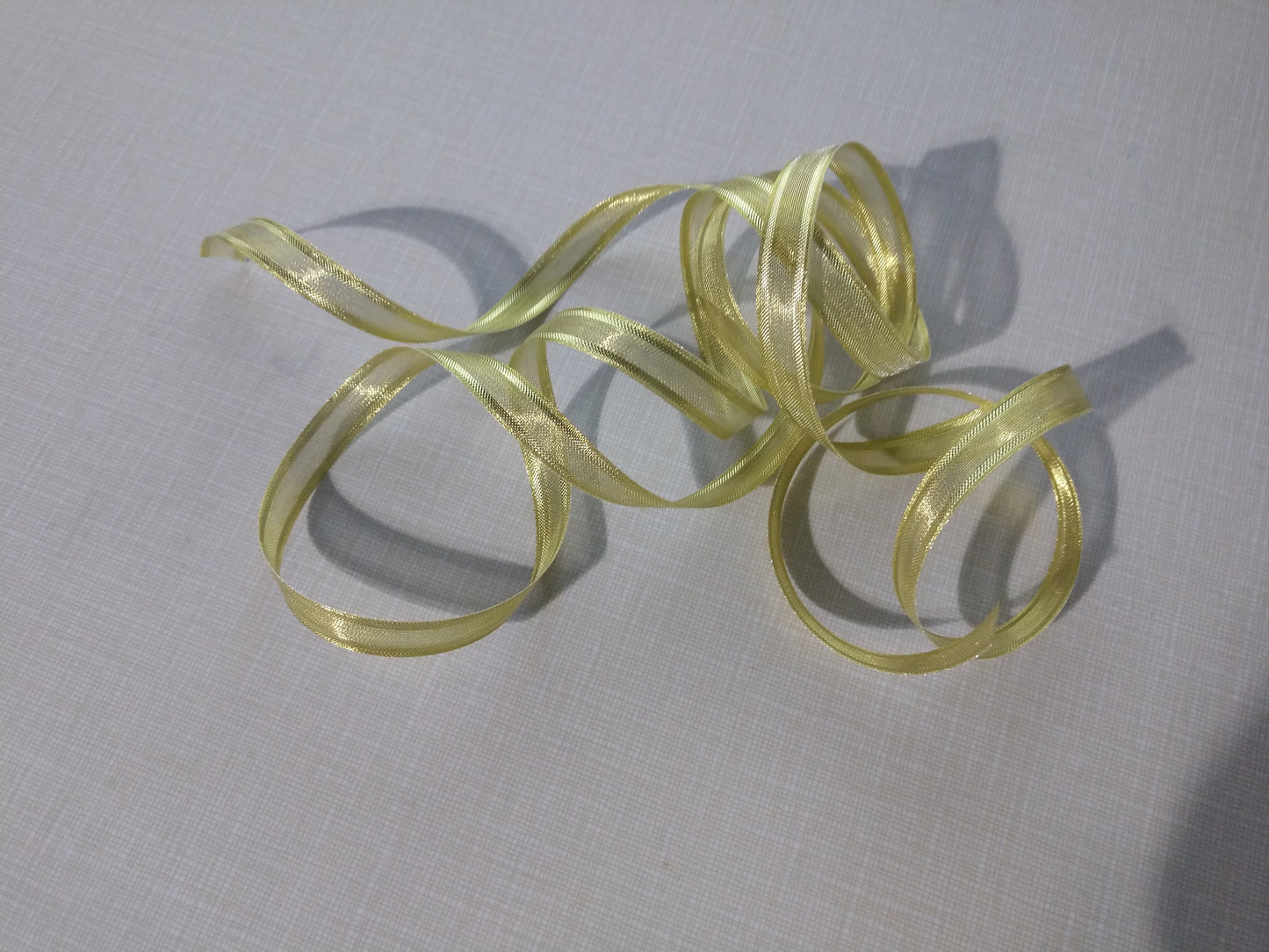 3/8" Metallic Ribbon