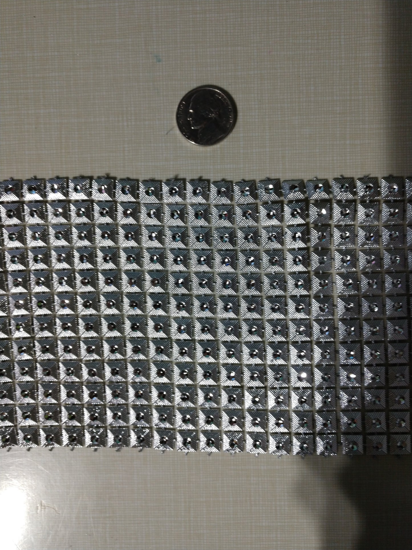 Silver Pyramid Mesh