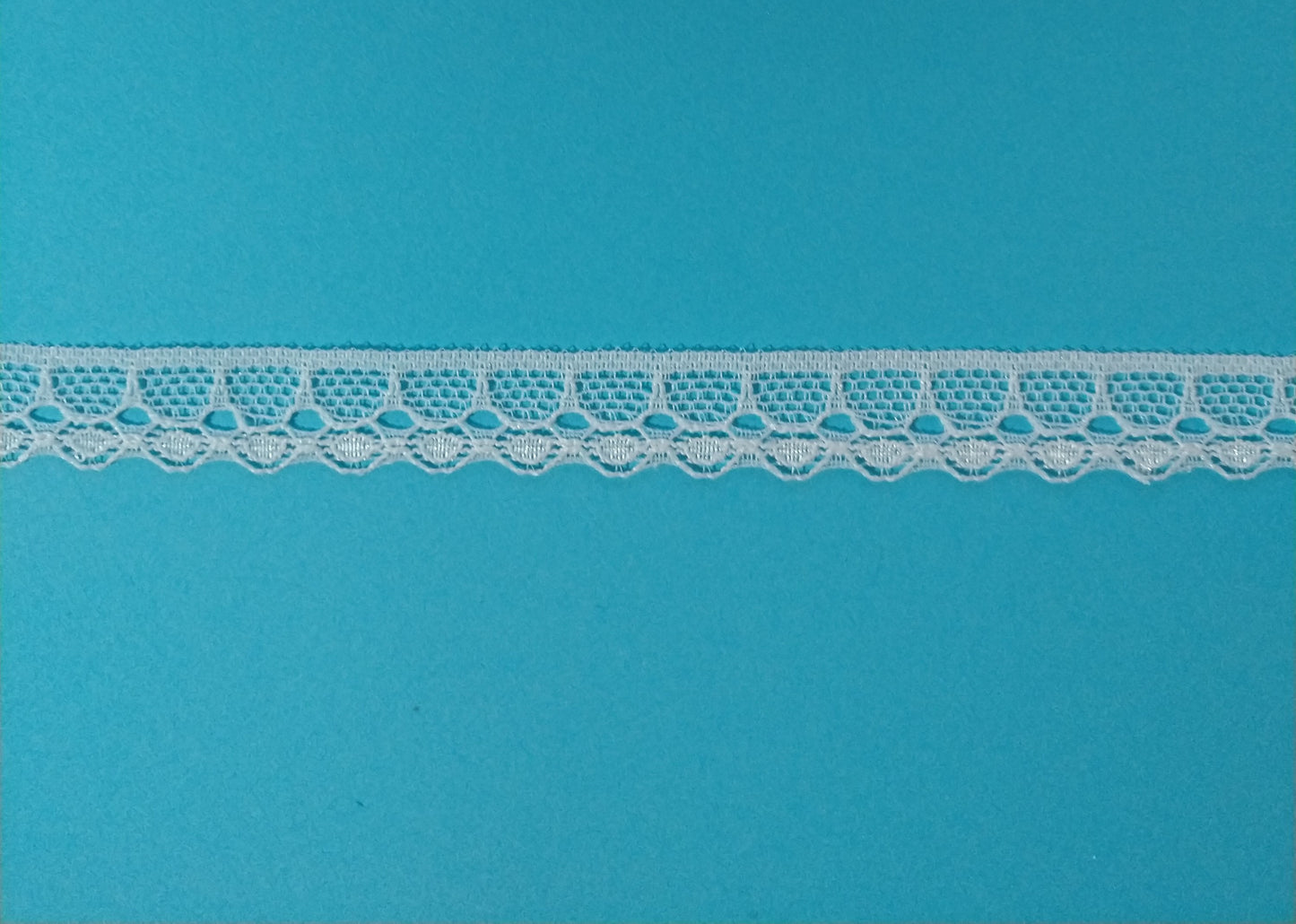 1/2" Wagonwheel Lace-White