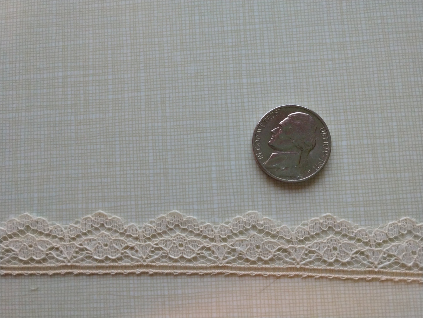 3/4" Lace -Natural