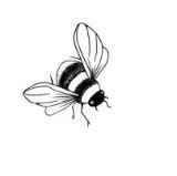 Bee, Mini Pound Stamp