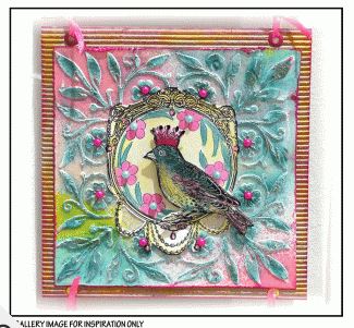 Bird with crown
