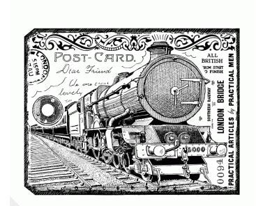 Chunky Steam Train Tag