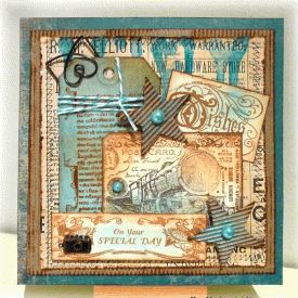 Decorated Sentiments Rubber Stamp