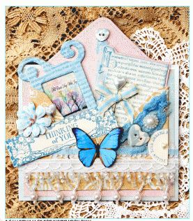 Decorated Sentiments Rubber Stamp