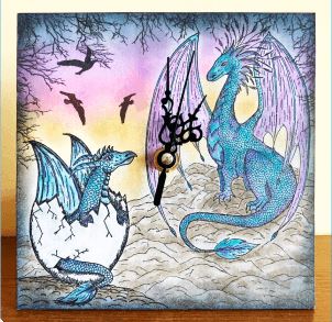 New Beginnings Rubber Stamp