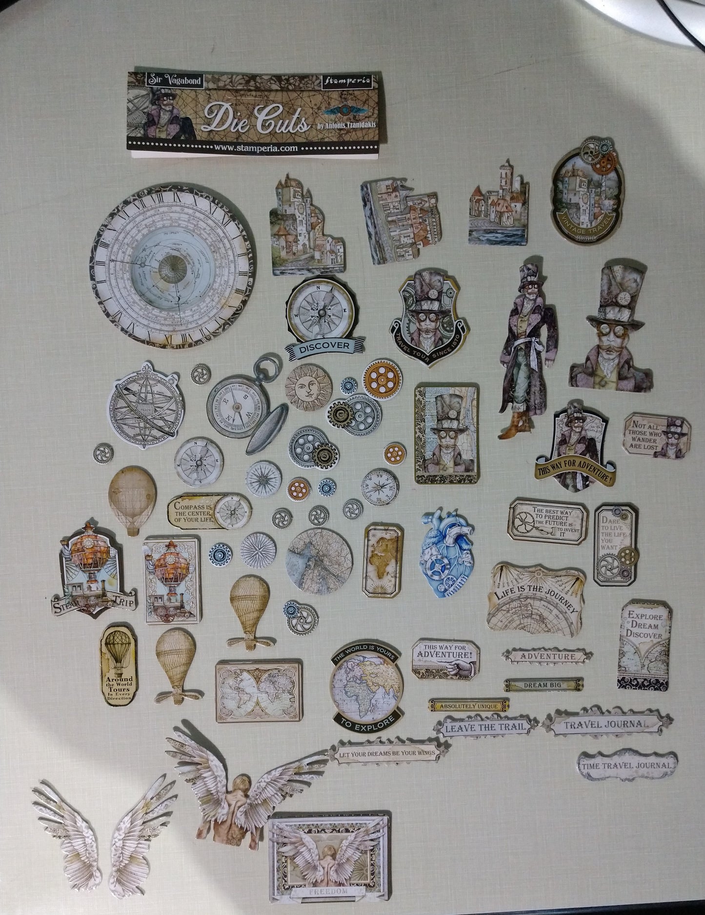 Sir Vagabond-Die cuts, assorted