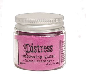 Kitsch Flamingo Embossing Glaze
