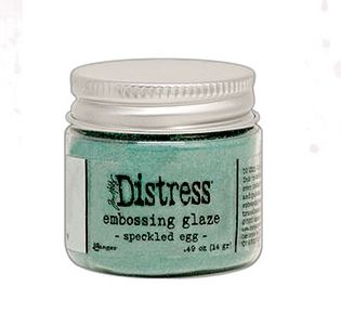 Speckled Egg Embossing Glaze