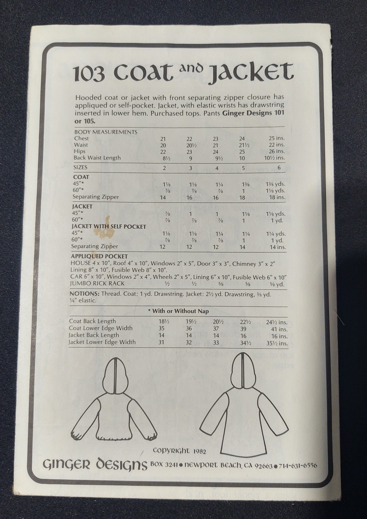 Ginger Pattern 103