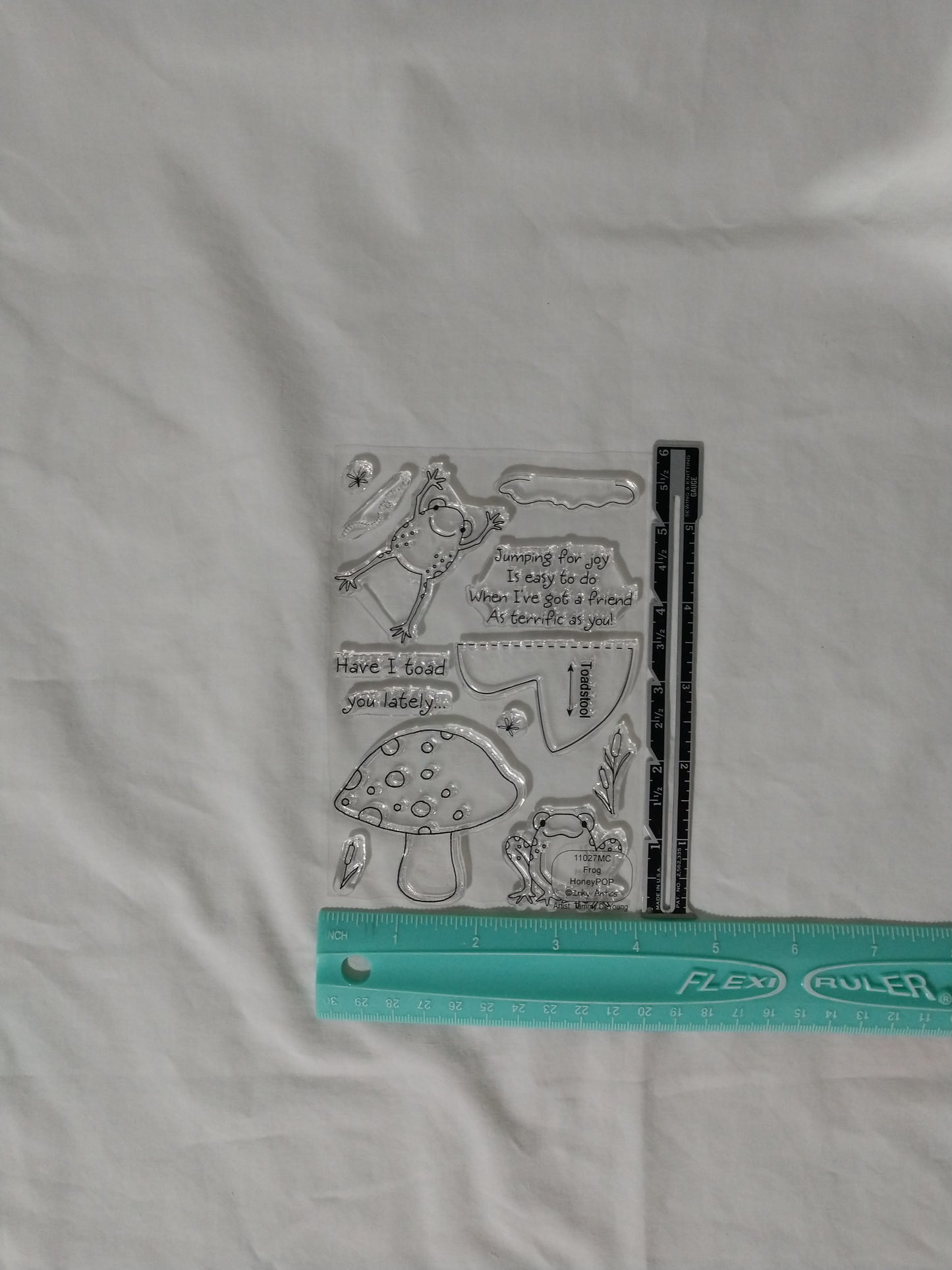 Frog HoneyPOP Clear Stamp Set