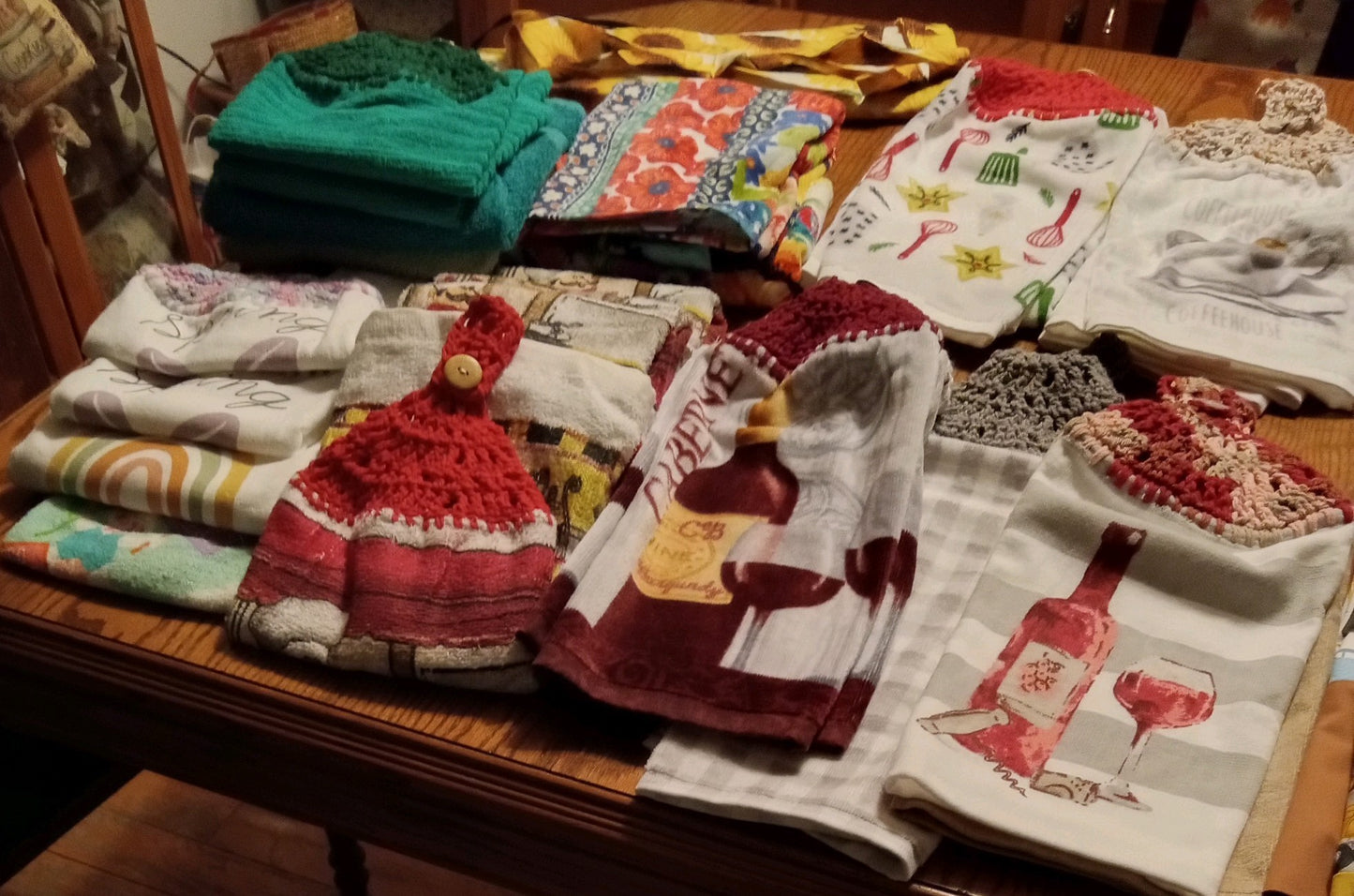 Rosemarys Crocheted Towels