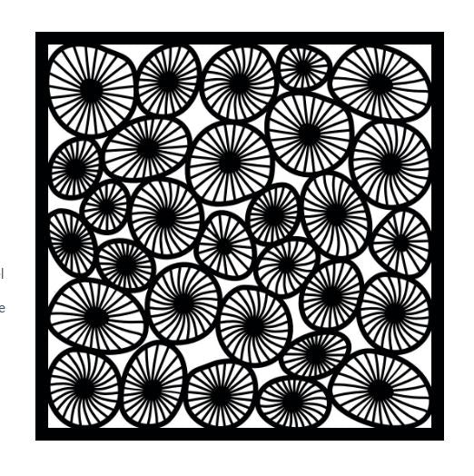 Sea Urchin-6 x 6 Stencil