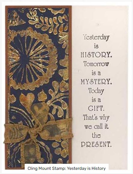 Yesterday Is History