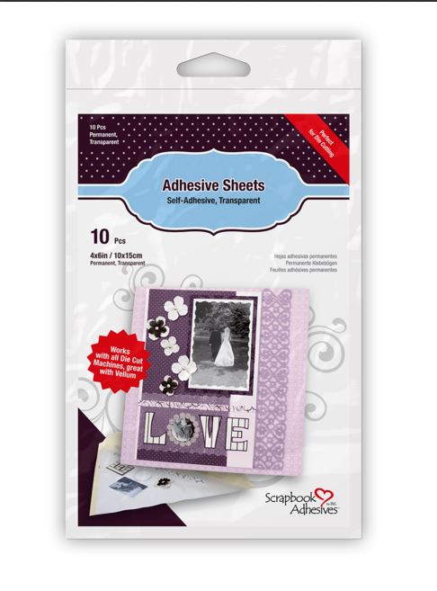 Adhesive Sheets 4x6 inch