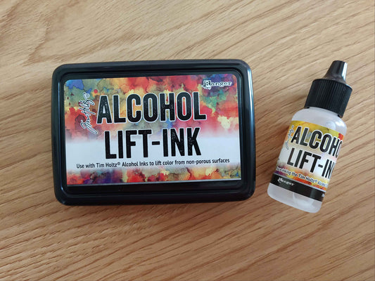 Alcohol Lift Ink Pad, & reinker