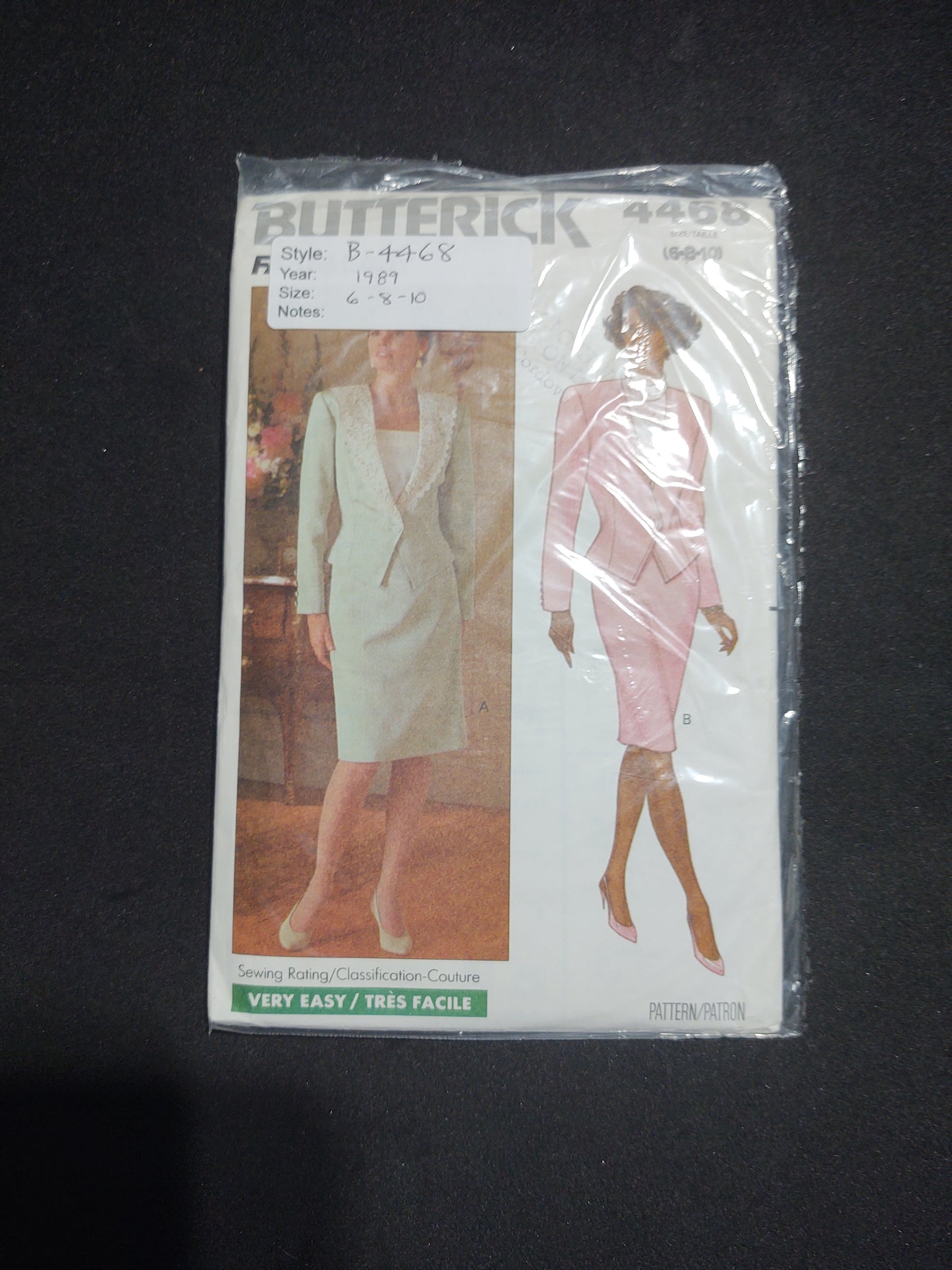 Butterick Pattern 4468