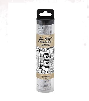 Typeset Collage paper