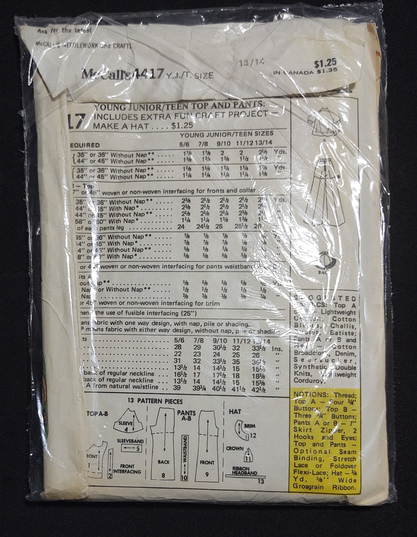 McCall's Pattern 4417