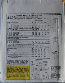 McCall's Pattern 4423