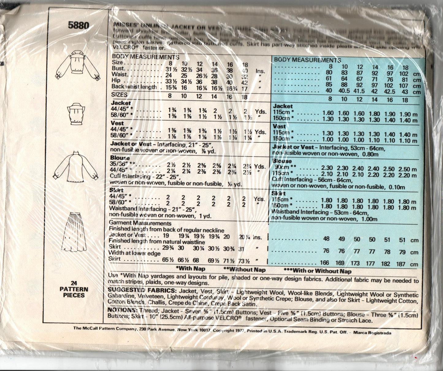 McCall's Pattern 5880