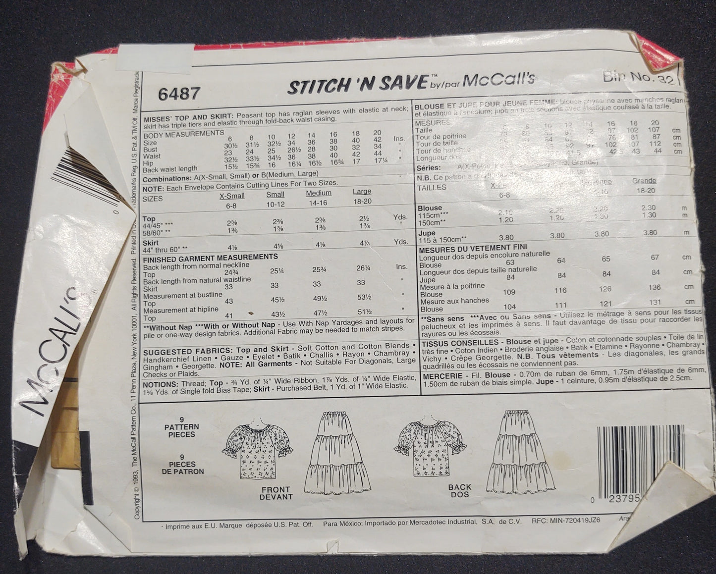 McCall's Pattern 6675