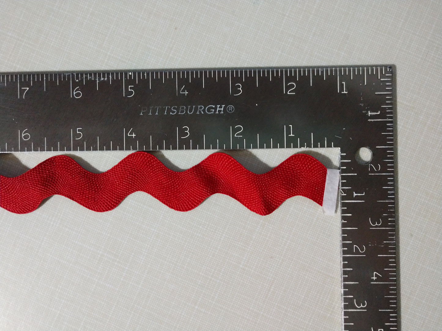 Red Rick Rack 16mm