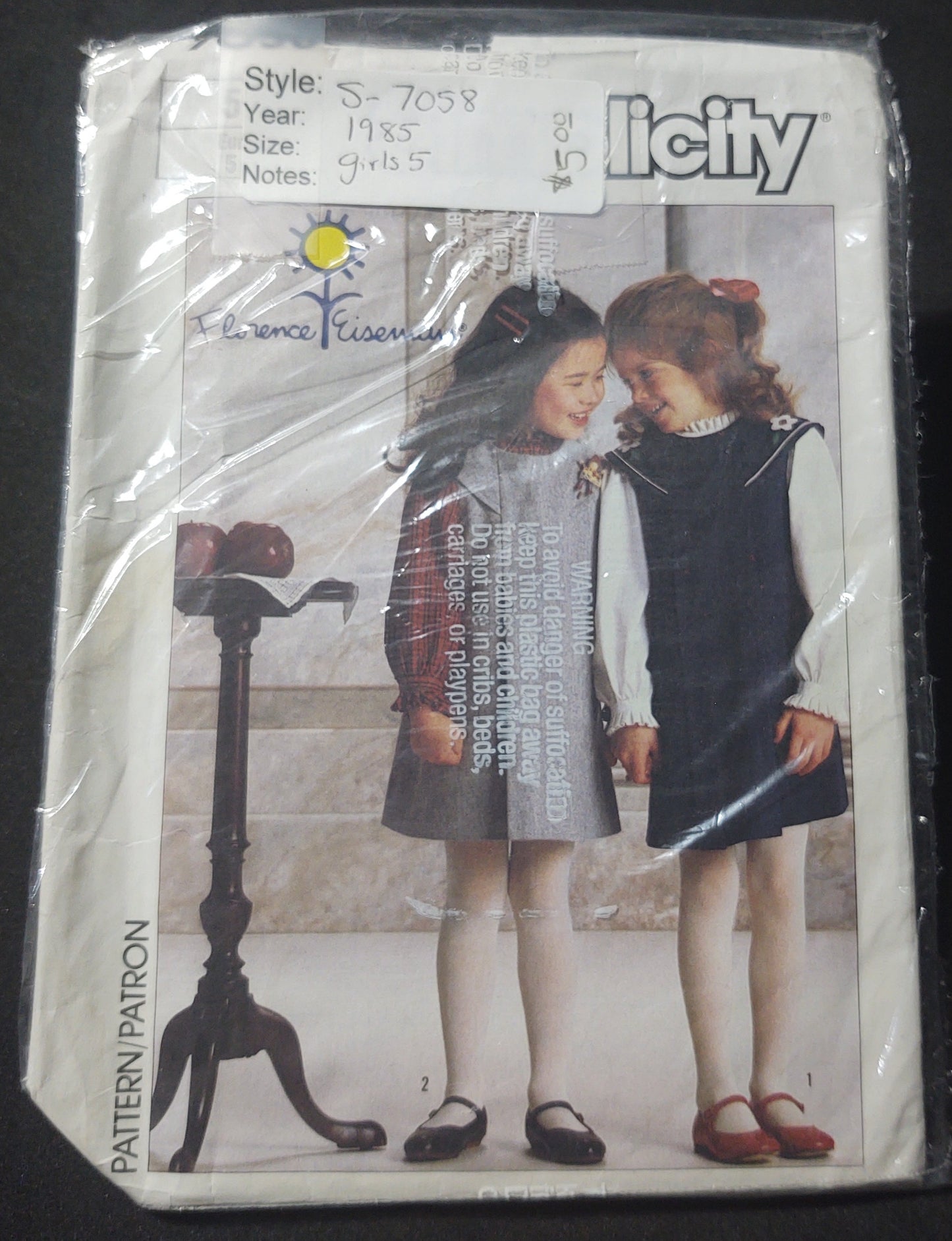 Simplicity Pattern 7058