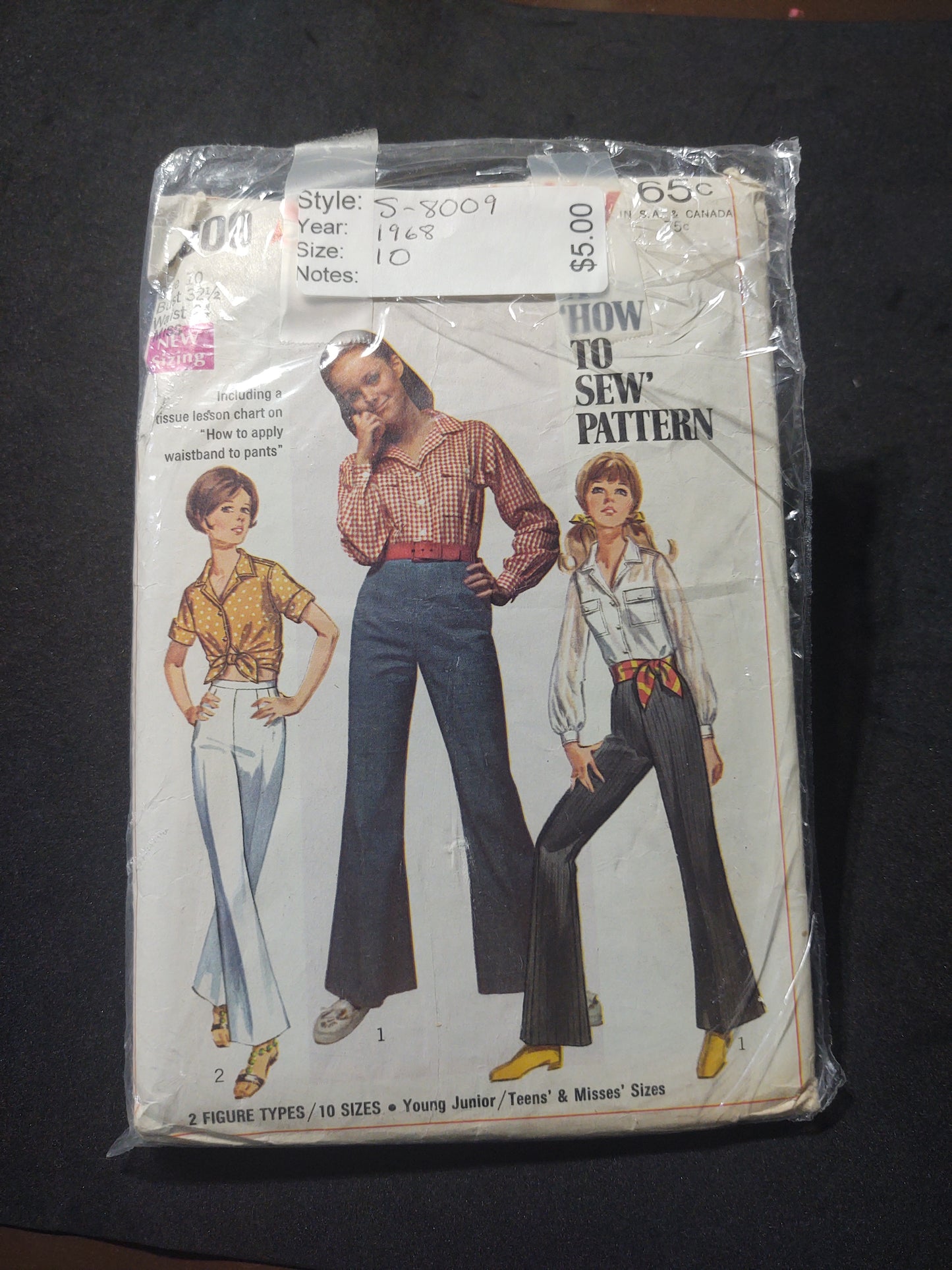 Simplicity Pattern 8009