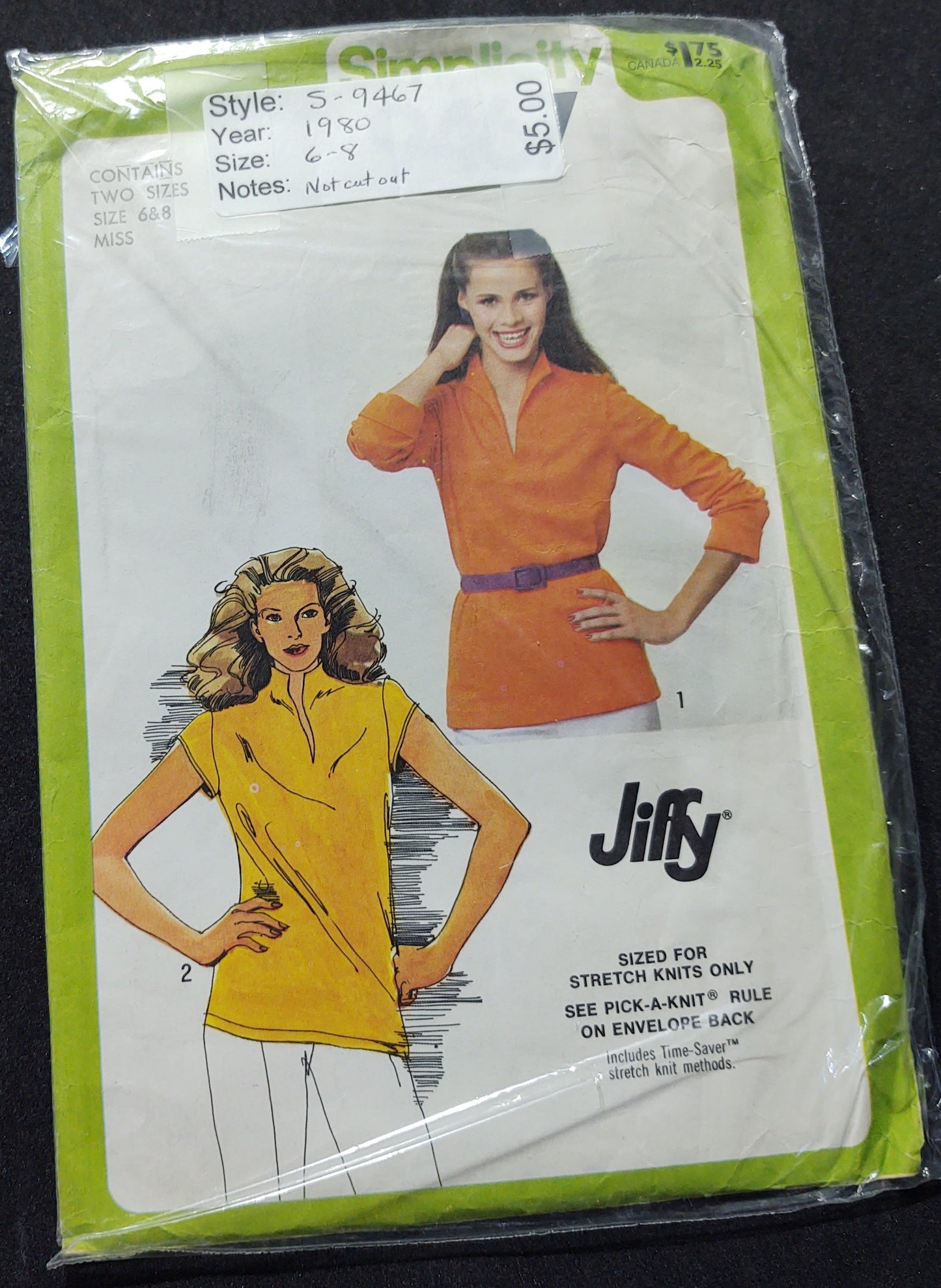 Simplicity Pattern 9467