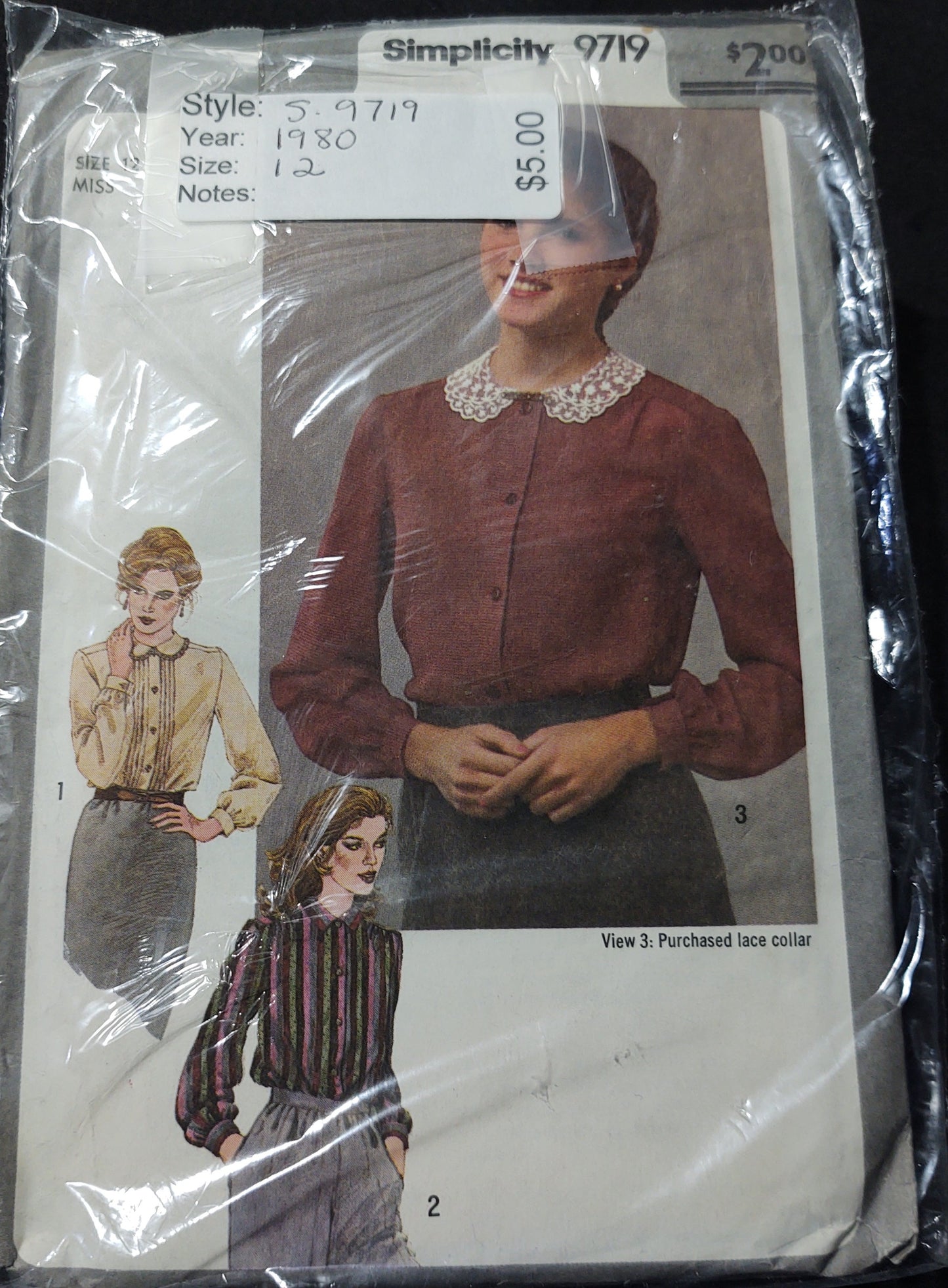 Simplicity Pattern 9719