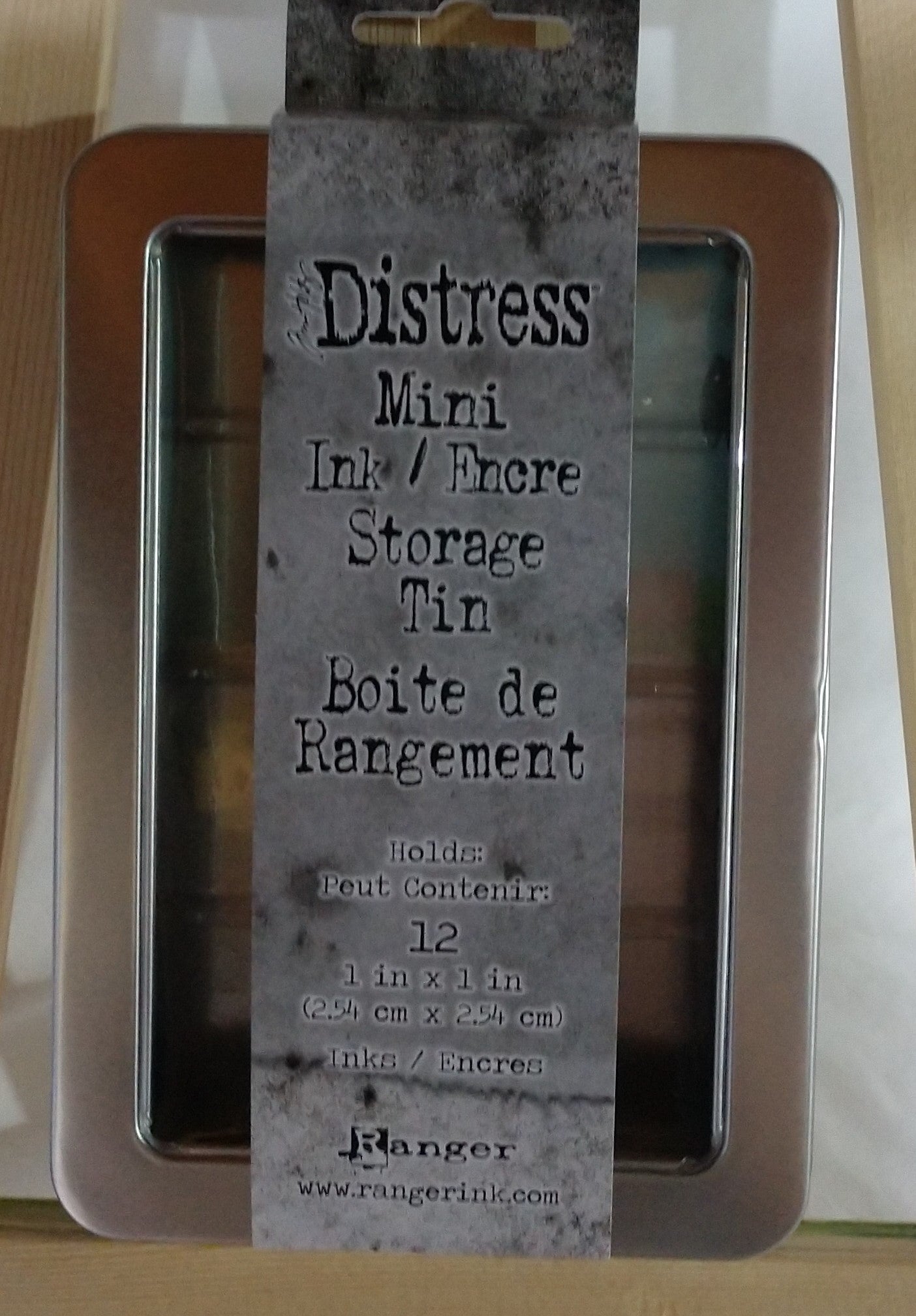 Mini Distress Pad Storage Tin