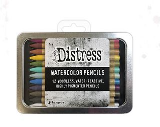 Distress Watercolor Pencils, SET 1
