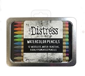 Distress Watercolor Pencils, SET 2