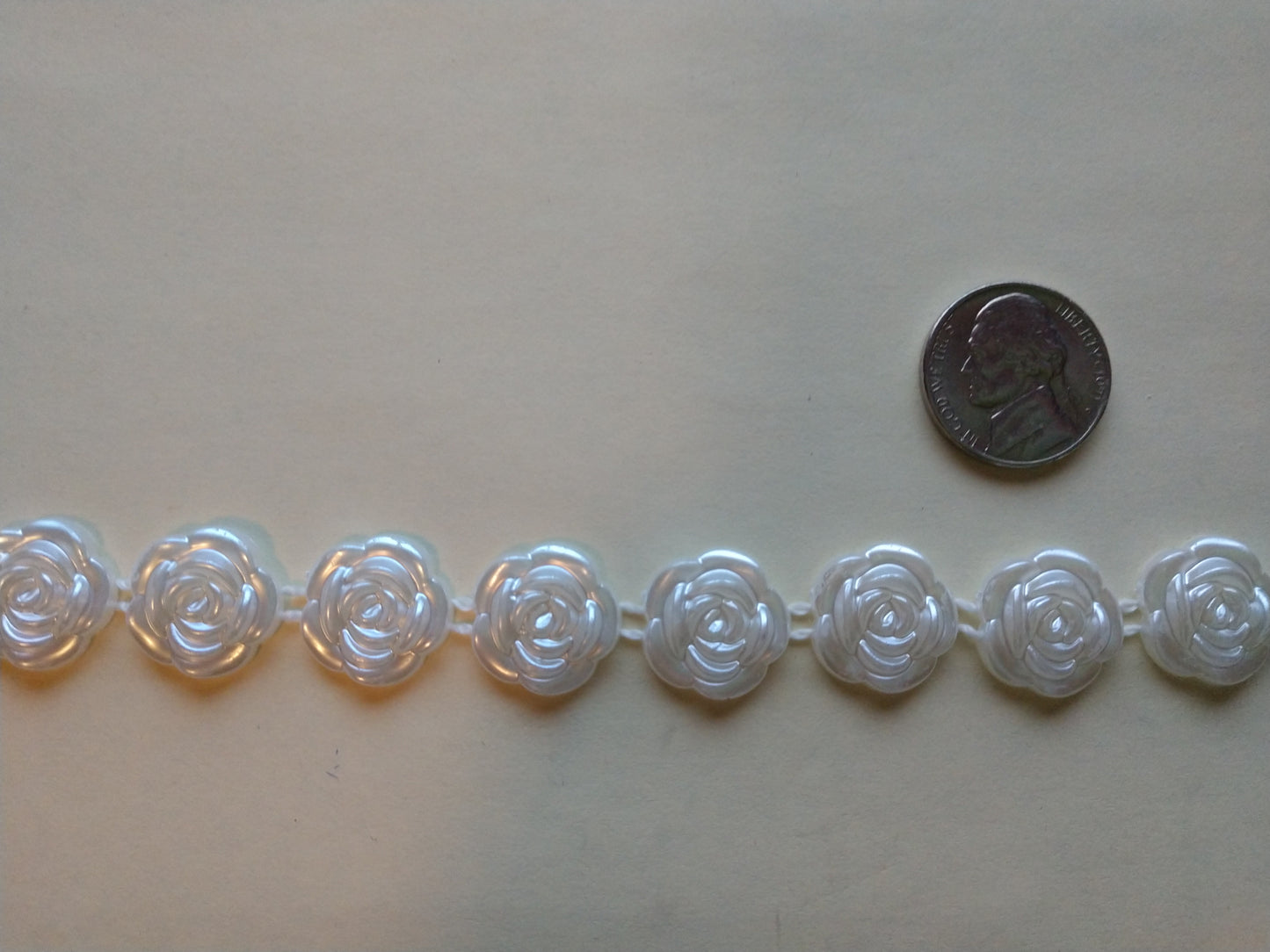 5/8" Rose Pearl