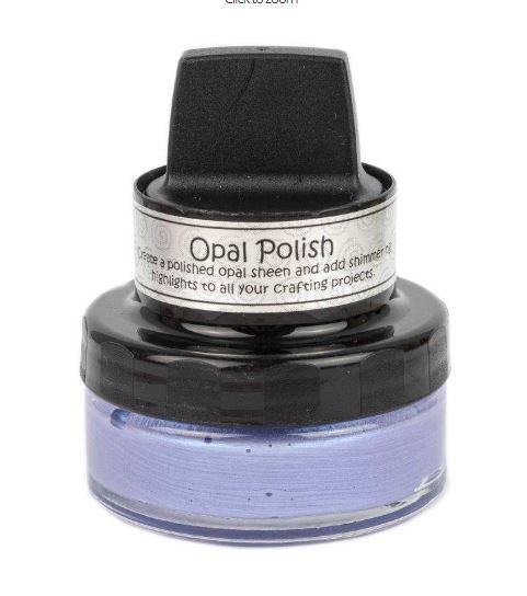 Blue Wisteria Cosmic Shimmer Opal Gilding Polish