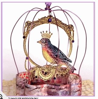 Bird with crown