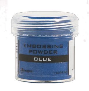 Blue Embossing Powder