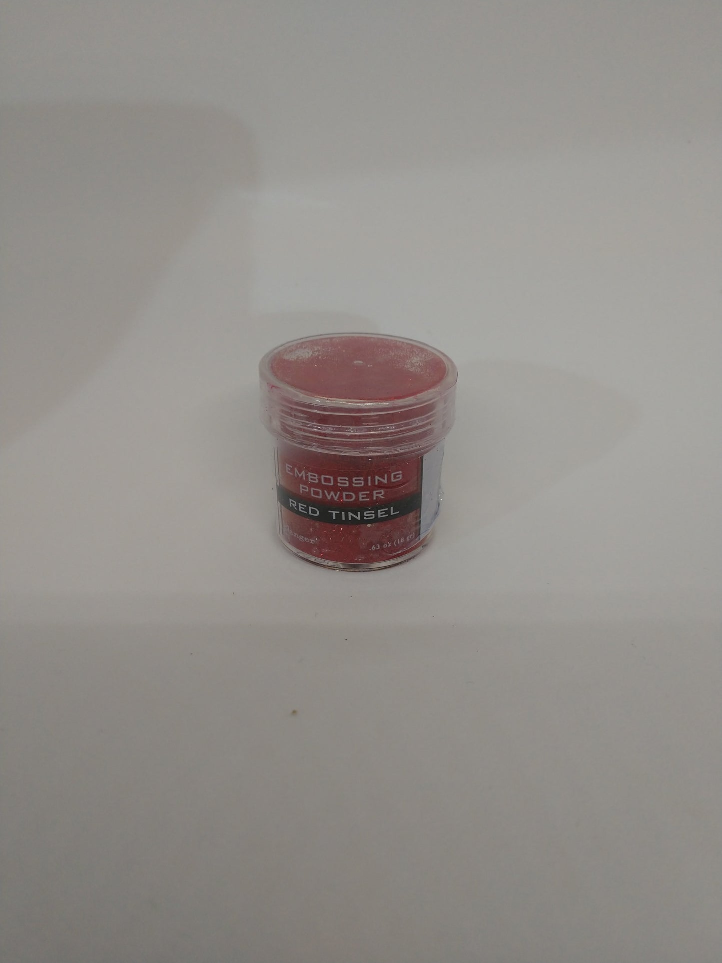 Tinsel Red Embossing Powder