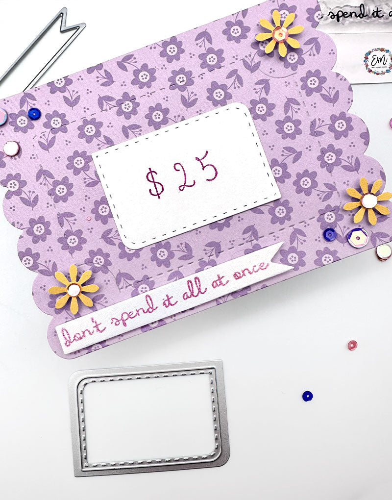 Gift Card Holder Die