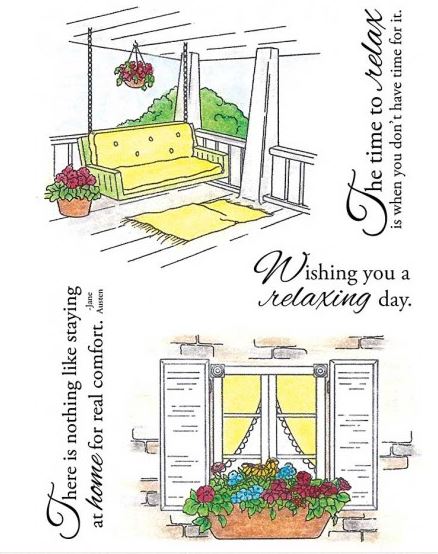 Home Sweet Home Clear Stamp Set