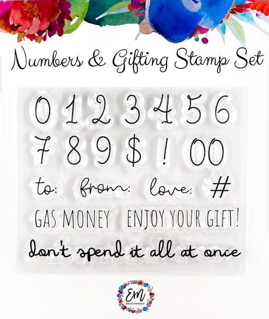 Numbers & Gifting Stamp[ Set