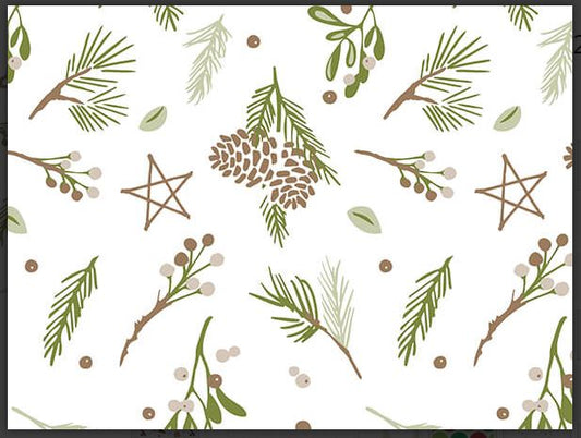Pine Holiday Tissue Paper