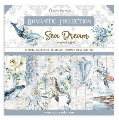 Romantic Sea Dream Cardstock  Pad