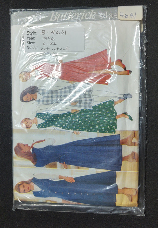 Butterick Pattern 4631