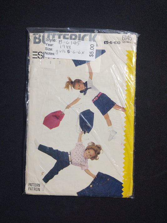 Butterick Pattern 6145