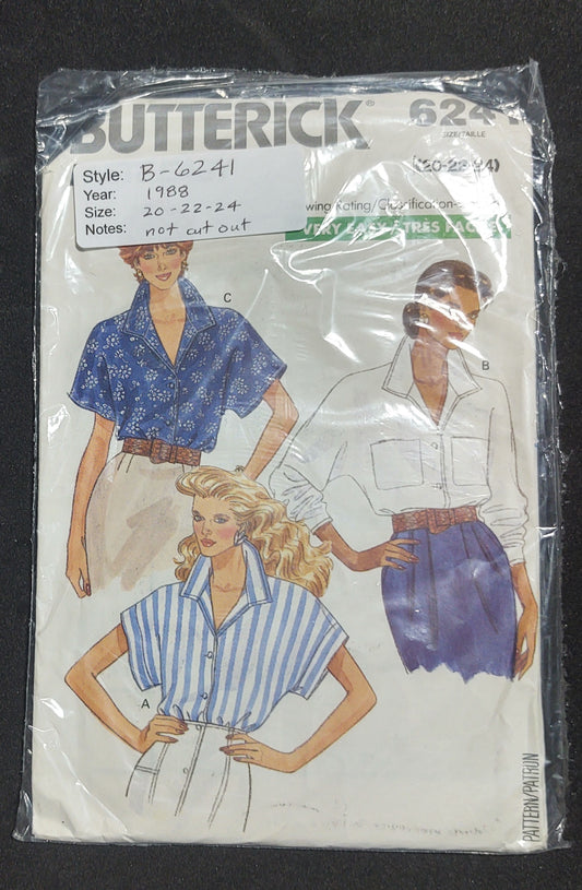 Butterick Pattern 6241