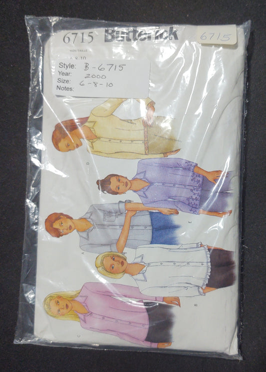 Butterick Pattern 6715