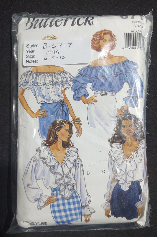 Butterick Pattern 6717